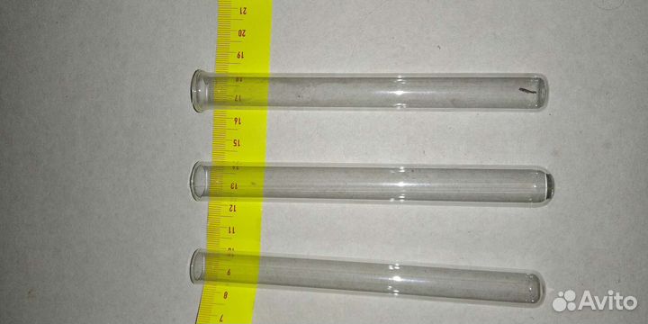 Пробирки стеклянные