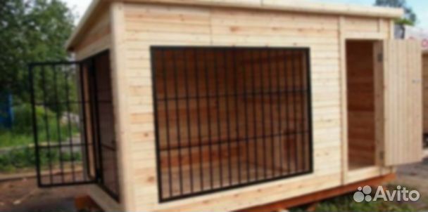 Вольер уличный Н-727 утепленный
