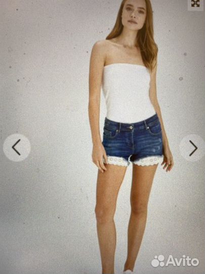 Шорты джинсовые