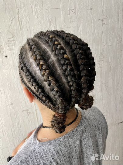 Плетение афрокос, дред, афролоконов