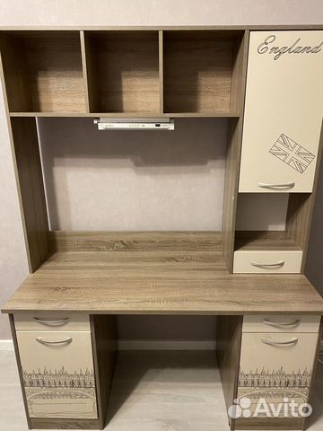 Письменный стол для школьника с полками купить в Москве | Товары для ...