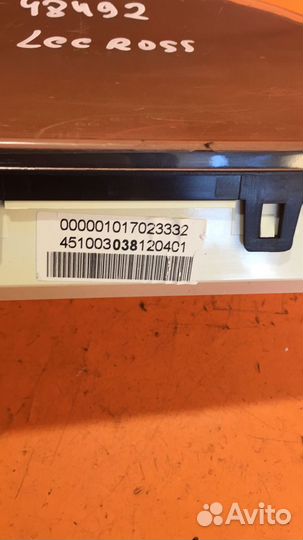 Панель приборов на Geely LC Cross