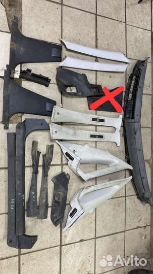 Пластик салона LADA priora седан