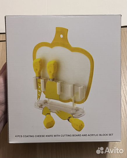 Набор ножей для сыра новый