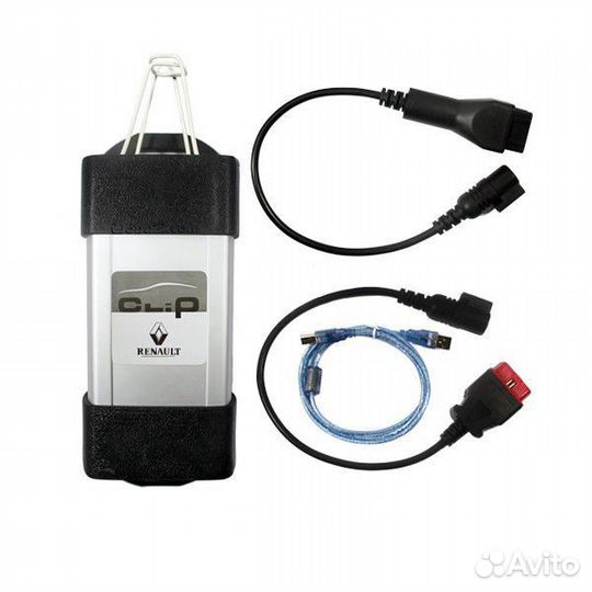 Автосканер Renault CAN Clip золотая плата