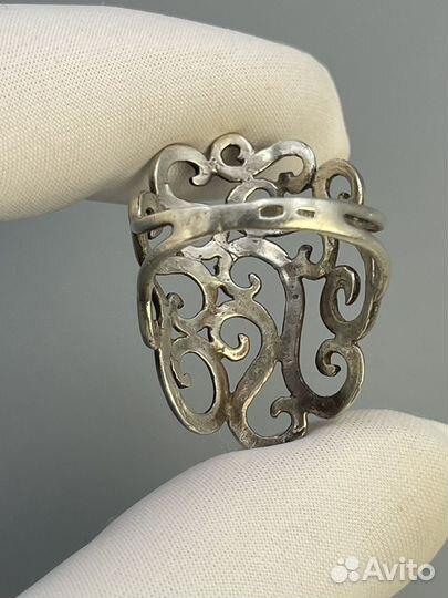 Кольцо серебро винтаж
