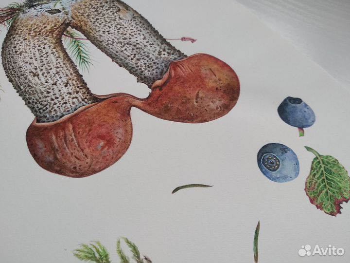 Акварельная картина