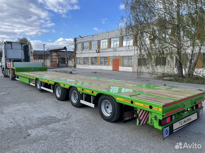 Полуприцеп трал (тяжеловоз) Berger 9854, 2023