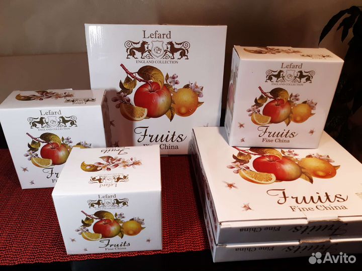 Посуда Фрукты Lefard можно по отдельности