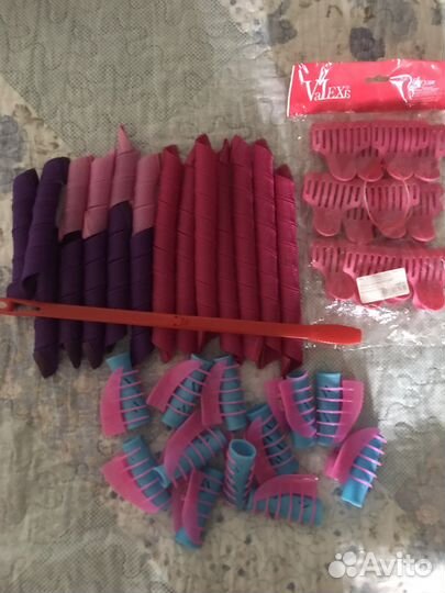 Бигуди, зажимы, спирали