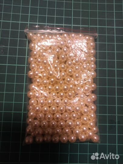 Бусины пластиковые,d#8мм