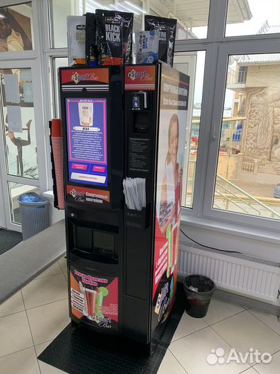 Вендинговый автомат протеиновых напитков iSportBar