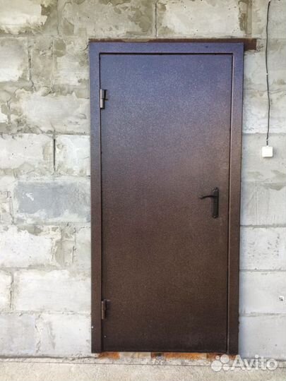 Двери металлические утепленные/холодные