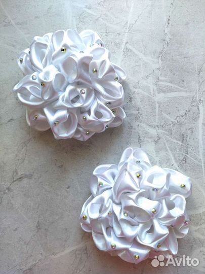 Бантики для школы, резинки для девочек