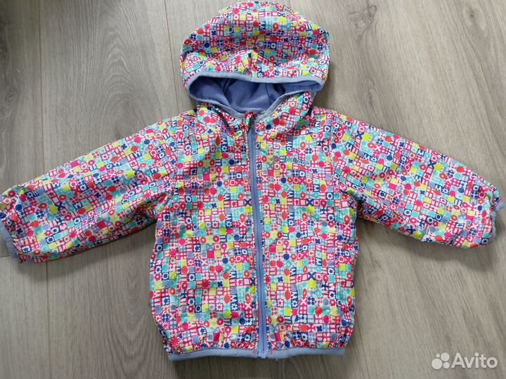 Куртка на флисе детская 6-12 мес