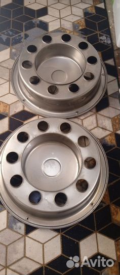 Колпаки колёсные хром