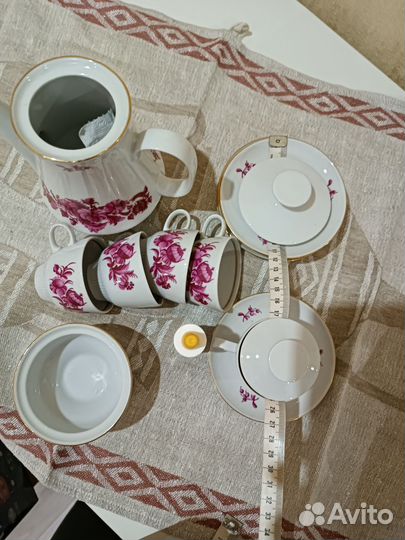 Кофейный сервиз гдр 5 персон 1970-е