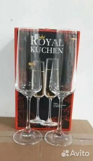 Бокалы для шампанского royal kichen