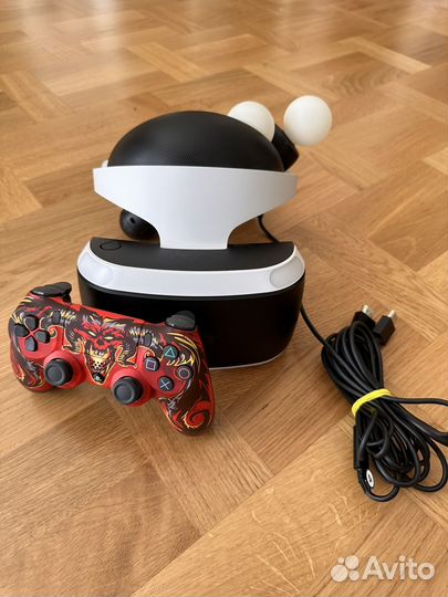 PS VR + Dualshok 4 + PS Move Motion Controller
