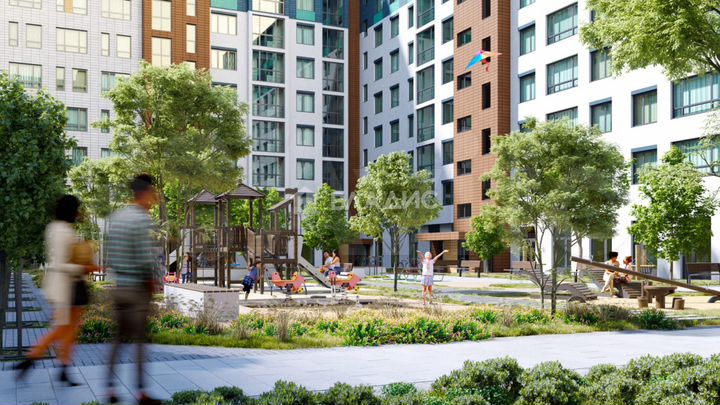 2-к. квартира, 62,6 м², 3/9 эт.