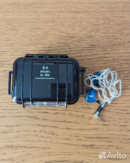 Hi-End вставные наушники Ambient Acoustics LAM7-C