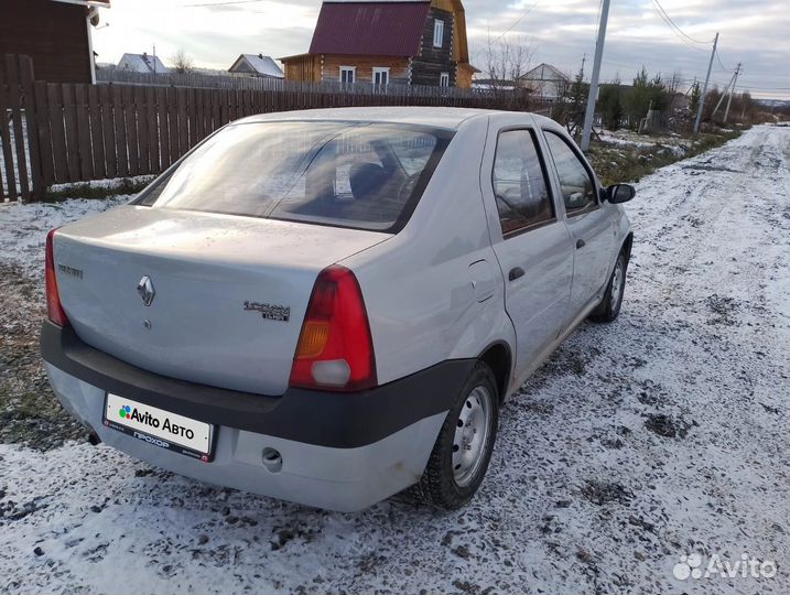 Renault Logan 1.4 МТ, 2007, 188 500 км