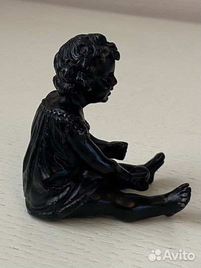 Девочка с мячиком, чугун. Касли 1885-1901