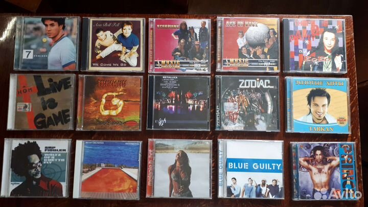 Cd диски лицензионные с музыкой