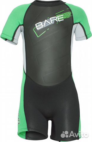 Детский короткий гидрокостюм для жаркой погоды Tad