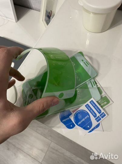 Защитное стекло пэт iPhone 6+/7+/8+