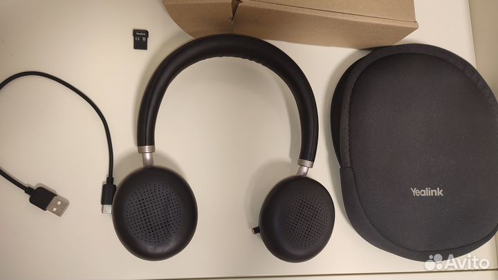 Беспроводная гарнитура Yealink BH72 UC Black USB-A