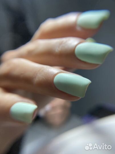 Маникюр с покрытием гель лак