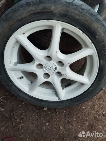 Литые диски toyota corolla r17