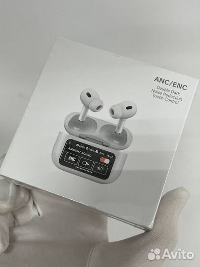 Беспроводные наушники Airpods pro 2 с дисплеем