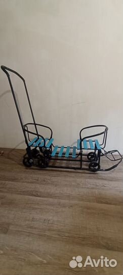 Санки двухместные