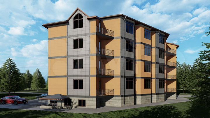 4-к. квартира, 120 м², 4/4 эт.