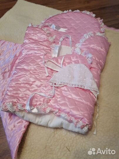 Конверт на выписку для девочки