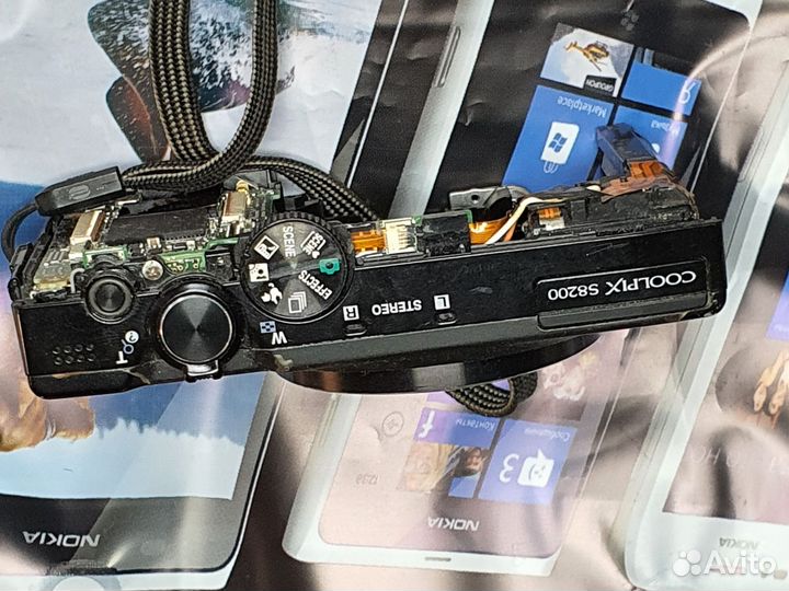 Передняя панель с платой для фотоаппарата nikon