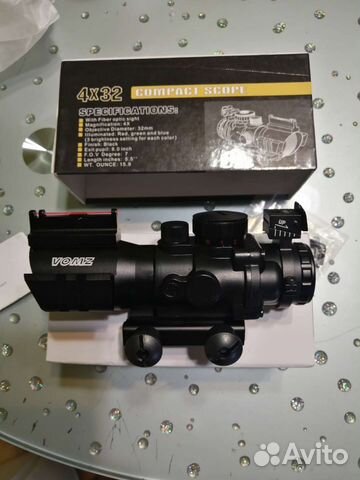Тактический прицел vomz 4x32 acog 20mm