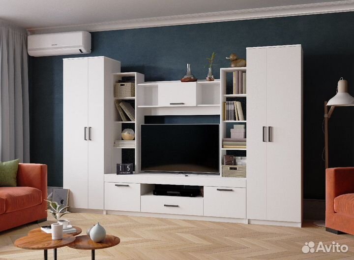 Гостиная Сидней - 2 (Комплект со шкафами)
