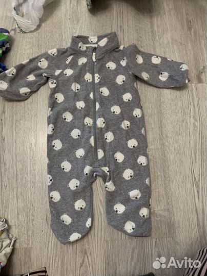 Флисовый комбинезон