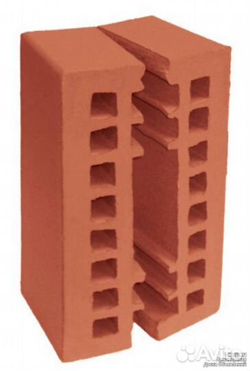 Кирпич керамический двусторонний лицевой