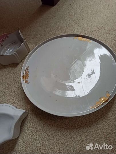 Менажница фарфор