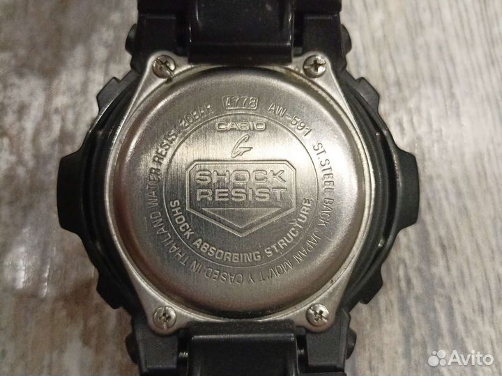 Часы casio g shock aw-591