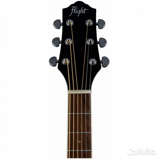 Акустическая гитара Flight AD-200 BK