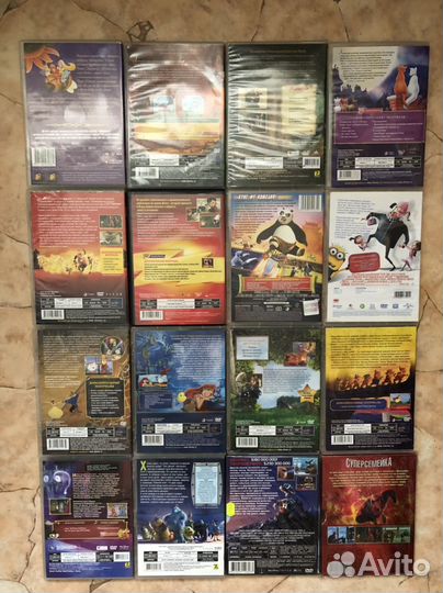 Dvd мультфильмы коллекционные лицензионные