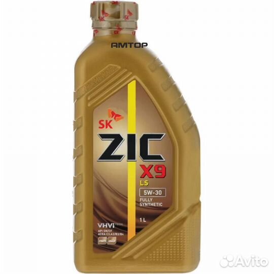 ZIC 132608 Масло моторное ZIC X9 LS 5W-30 SN/CF C3