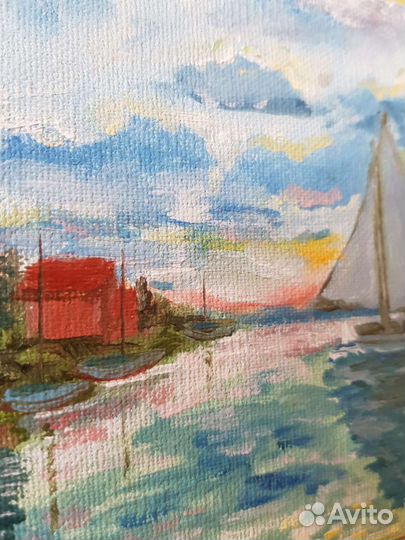 Картина маслом на холсте