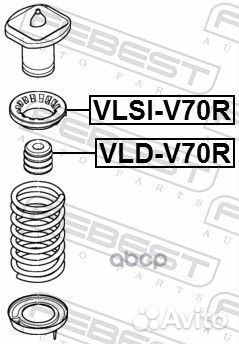 Отбойник заднего амортизатора volvo S80 II 2007