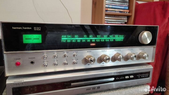 Ресивер harman kardon 630 twin rowered